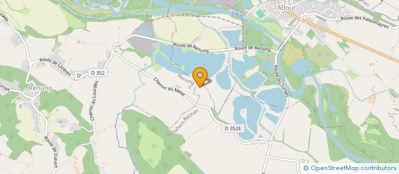 localisation de l'entreprise SCI MAESTHOLA  DUHORT-BACHEN