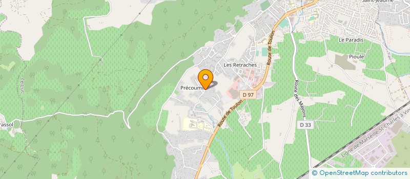 localisation de l'entreprise SCI MAESTRACCI  LE LUC