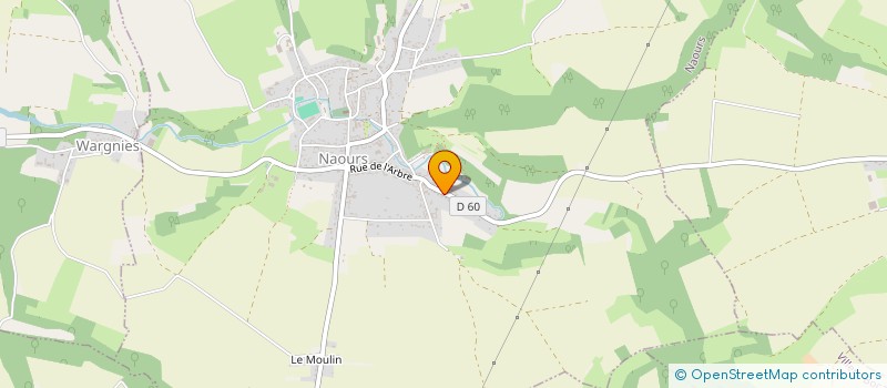 localisation de l'entreprise SCI MAEVA 1  NAOURS