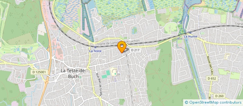 localisation de l'entreprise SCI MAEVA à LA TESTE-DE-BUCH