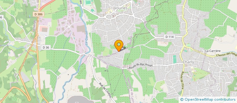 localisation de l'entreprise SCI MAEVA  CHARLY