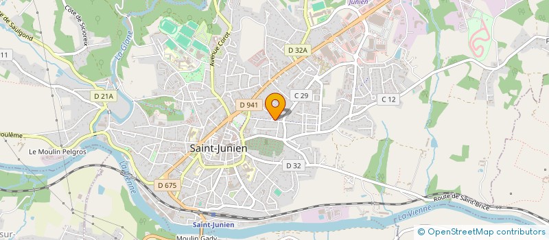 localisation de l'entreprise SCI MAEVA à SAINT-JUNIEN