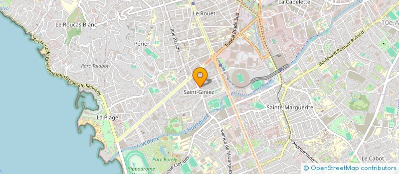 localisation de l'entreprise SCI MAEVA  ALLAUCH