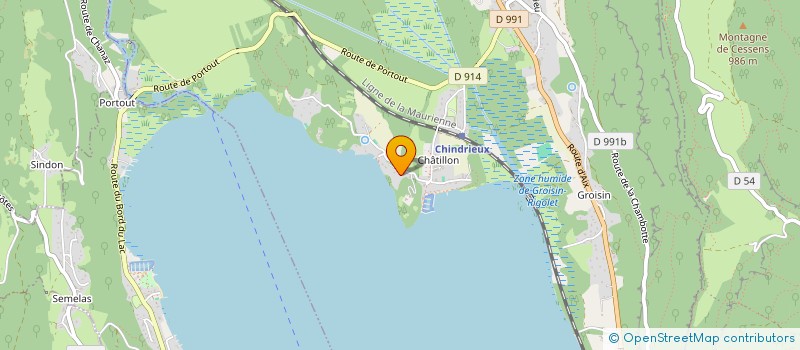 localisation de l'entreprise SCI MAEVIA  CHINDRIEUX