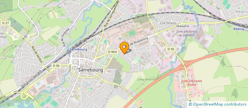 localisation de l'entreprise SCI MAEW 2  LANGATTE