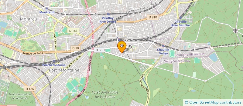 localisation de l'entreprise SCI MAEY  VIROFLAY