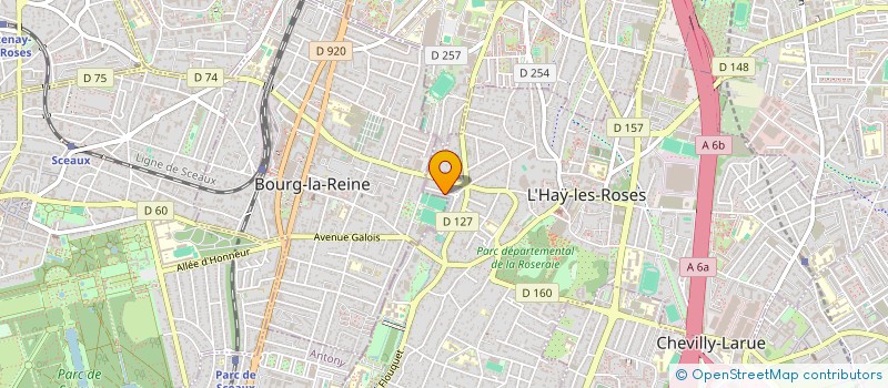 localisation de l'entreprise SCI MAF  L'HAY-LES-ROSES