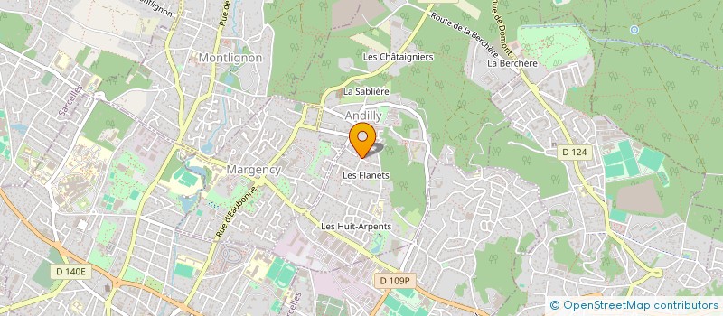 localisation de l'entreprise SCI MAF à ANDILLY