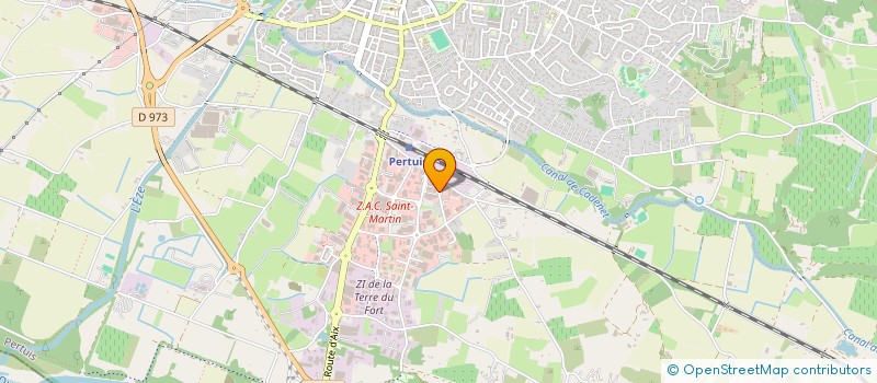 localisation de l'entreprise SCI MAF  PERTUIS