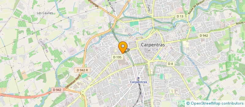 localisation de l'entreprise SCI MAF IMMOBILIER  CARPENTRAS