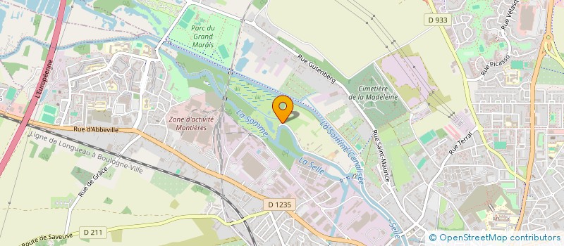 localisation de l'entreprise SCI MAFA à AMIENS