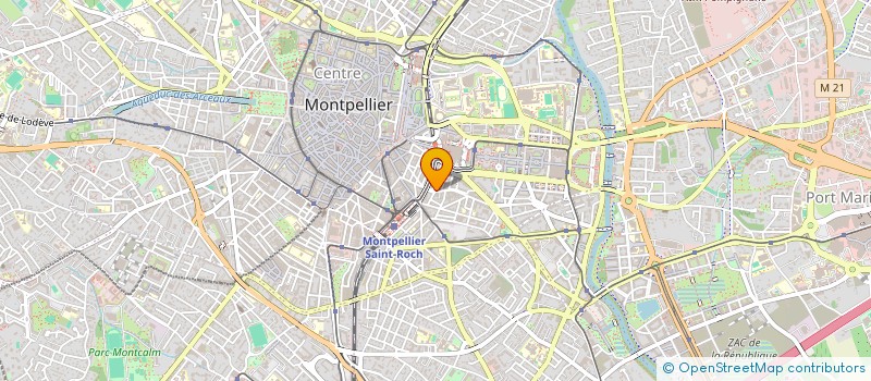 localisation de l'entreprise SCI MAFA à MONTPELLIER