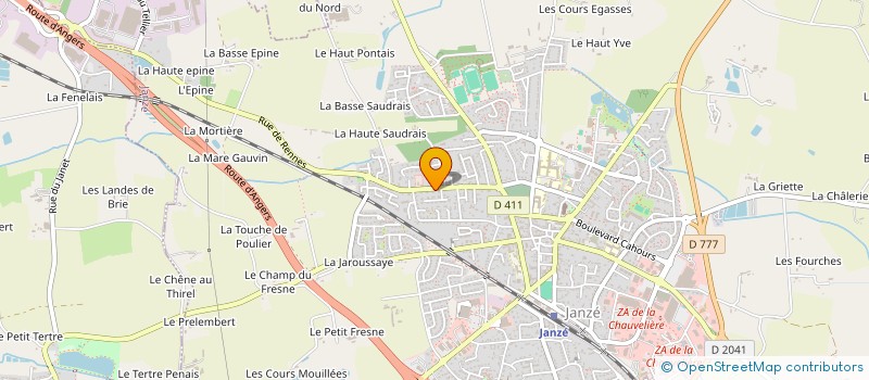 localisation de l'entreprise SCI MAFACEPARODES  CORPS-NUDS