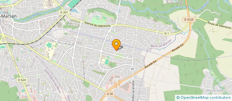 localisation de l'entreprise SCI MAFADA à MONT-DE-MARSAN