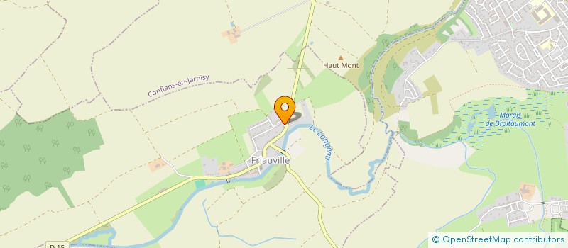 localisation de l'entreprise SCI MAFAMILIE  FRIAUVILLE