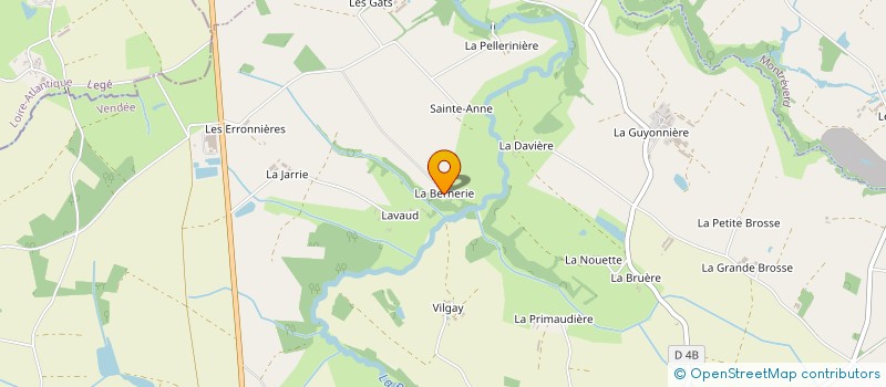 localisation de l'entreprise SCI MAFARO  LES LUCS-SUR-BOULOGNE