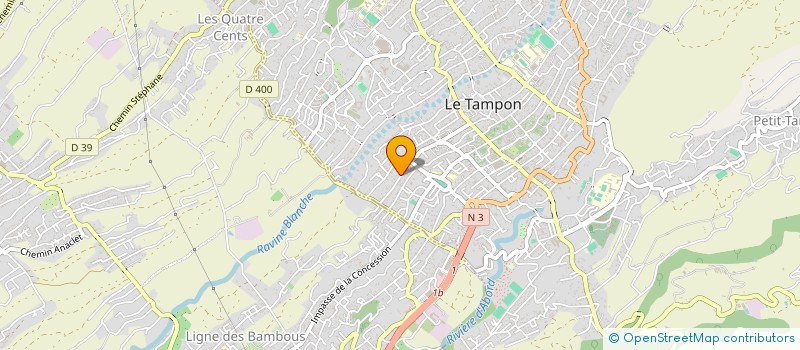 localisation de l'entreprise SCI MAFAT à LE TAMPON
