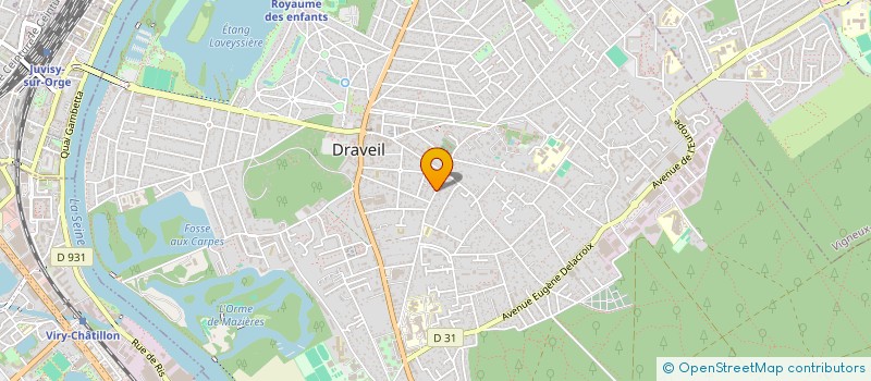 localisation de l'entreprise SCI MAFBE à DRAVEIL