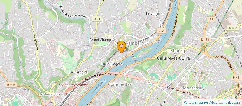 localisation de l'entreprise SCI MAFCEA  LYON