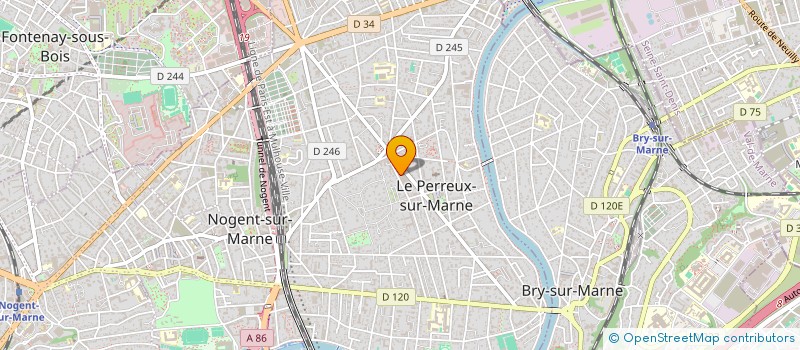 localisation de l'entreprise SCI MAFELZO  LE PERREUX-SUR-MARNE