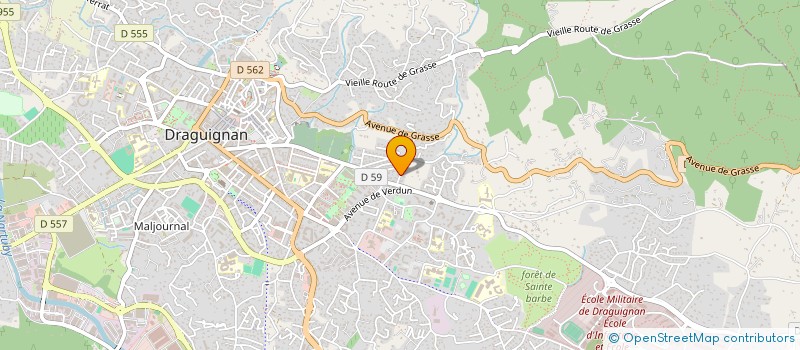 localisation de l'entreprise SCI MAFFHEF à DRAGUIGNAN