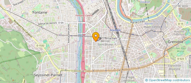 localisation de l'entreprise SCI MAFFRE à GRENOBLE