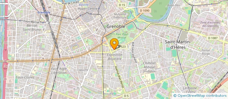 localisation de l'entreprise SCI MAFHS  GRENOBLE