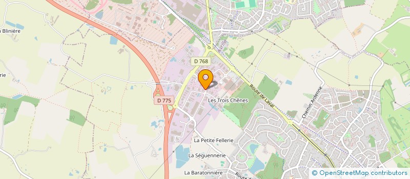 localisation de l'entreprise SCI MAFIL à AVRILLE