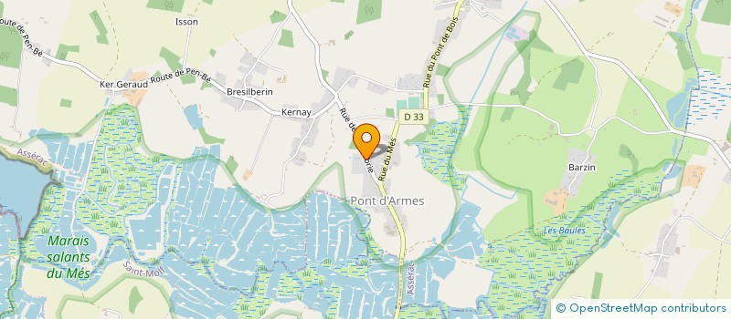 localisation de l'entreprise SCI MAFLO  ASSERAC