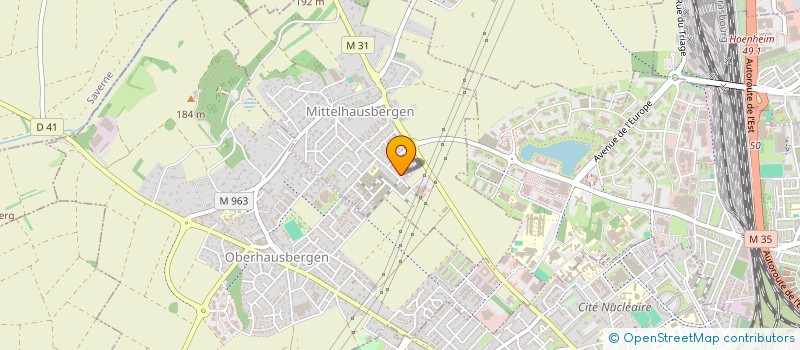 localisation de l'entreprise SCI MAFLO  MITTELHAUSBERGEN