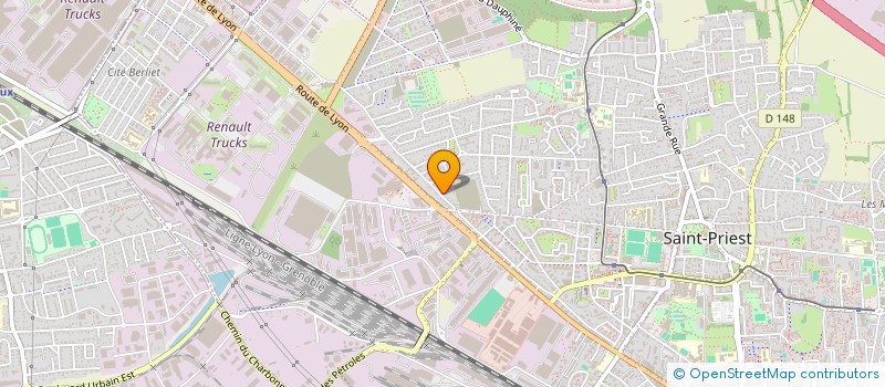 localisation de l'entreprise SCI MAFLORACC  SAINT-PRIEST