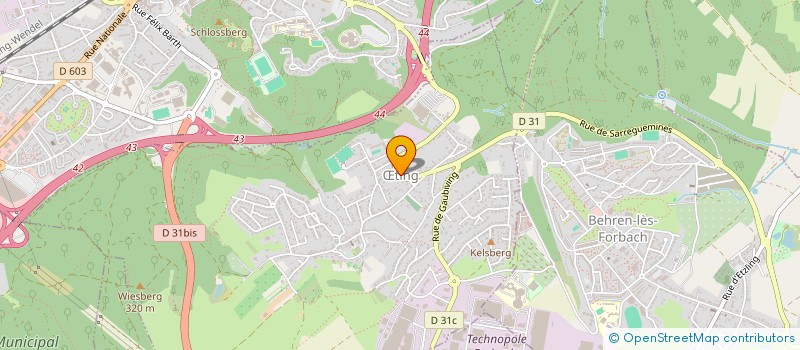 localisation de l'entreprise SCI MAFRA  TING