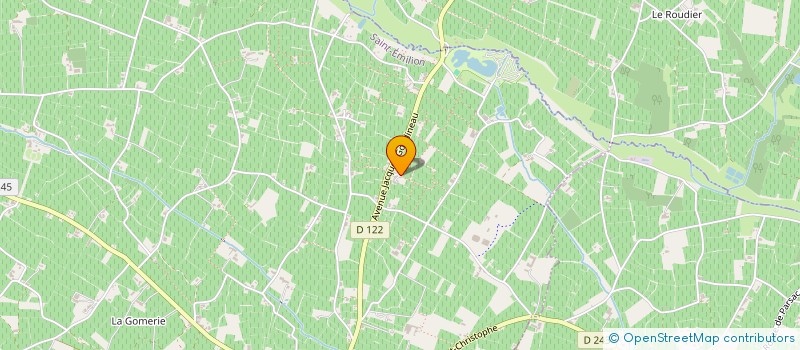 localisation de l'entreprise SCI MAFRACAPI  SAINT-EMILION