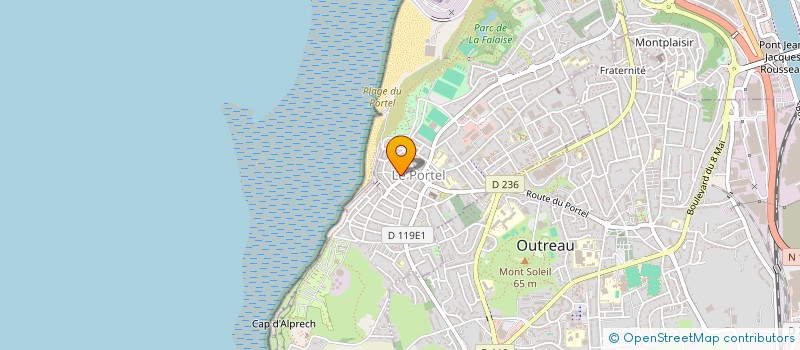 localisation de l'entreprise SCI MAFRANCA  LE PORTEL