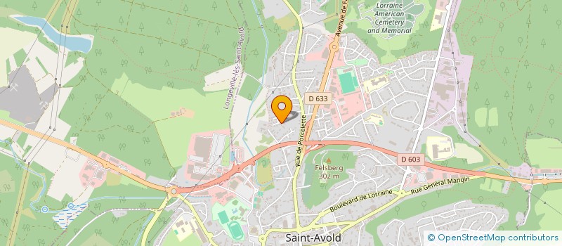 localisation de l'entreprise SCI MAFRATEN  SAINT-AVOLD