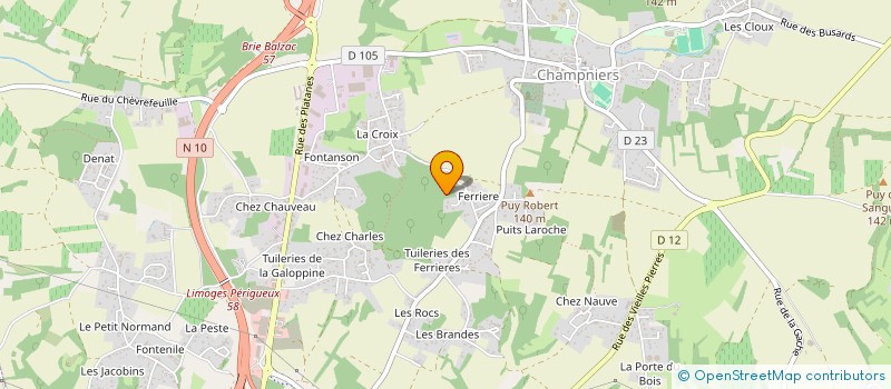 localisation de l'entreprise SCI MAFREBEN  VINDELLE