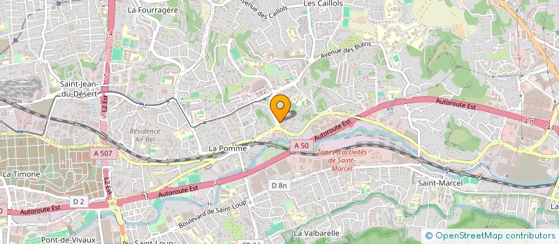 localisation de l'entreprise SCI MAFUTURMAPACA à MARSEILLE