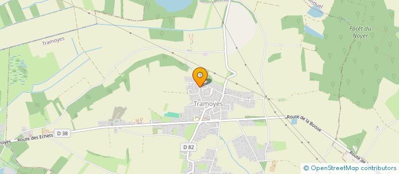 localisation de l'entreprise SCI MAGAGNIN IMMOBILIER  TRAMOYES