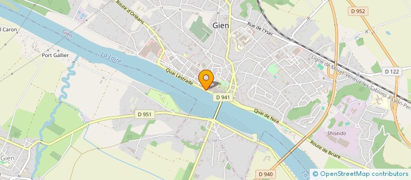 localisation de l'entreprise SCI MAGALENE à GIEN