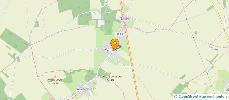 localisation de l'entreprise SCI MAGALETTE  AVELESGES