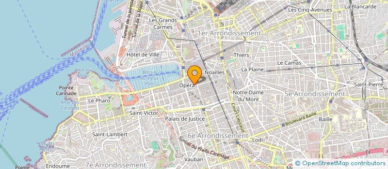 localisation de l'entreprise SCI MAGALI à MARSEILLE