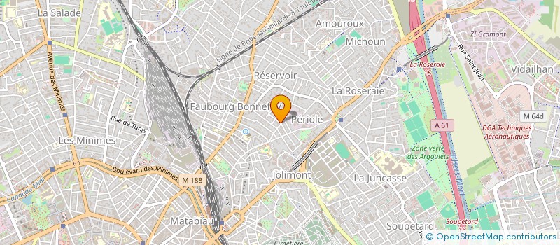 localisation de l'entreprise SCI MAGALI à TOULOUSE
