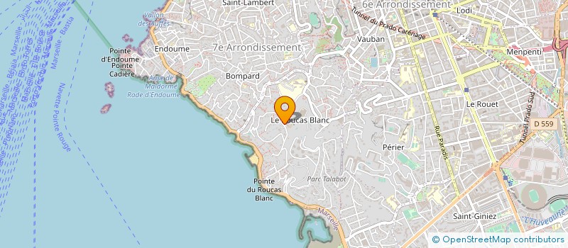 localisation de l'entreprise SCI MAGALLON à MARSEILLE