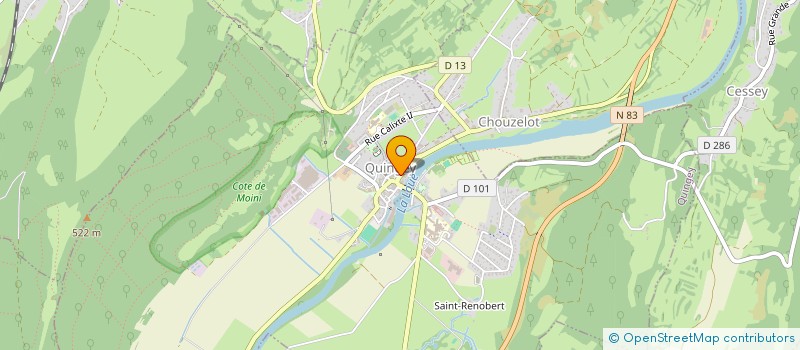 localisation de l'entreprise SCI MAGALU à COURCELLES