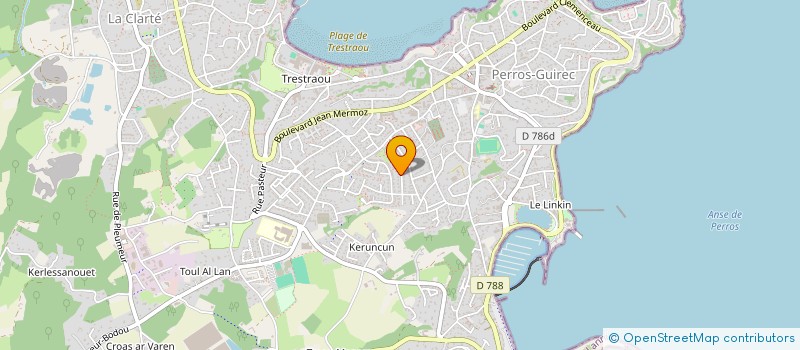 localisation de l'entreprise SCI MAGALY  PERROS-GUIREC