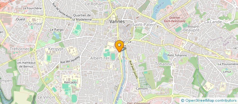 localisation de l'entreprise SCI MAGAM à VANNES