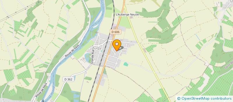 localisation de l'entreprise SCI MAGAMY  AUGY