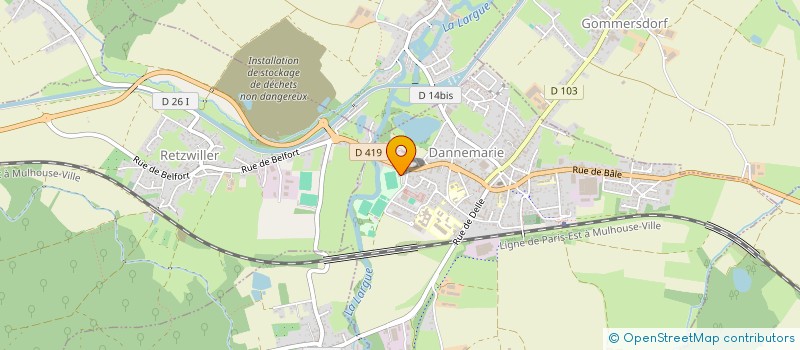 localisation de l'entreprise SCI MAGAR  TRAUBACH-LE-BAS