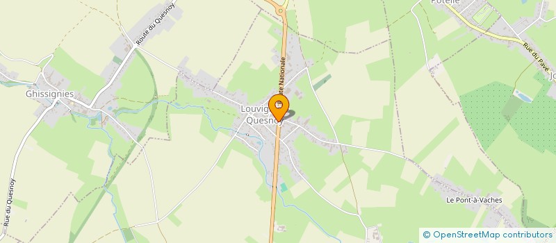 localisation de l'entreprise SCI MAGARIANE à LOUVIGNIES-QUESNOY