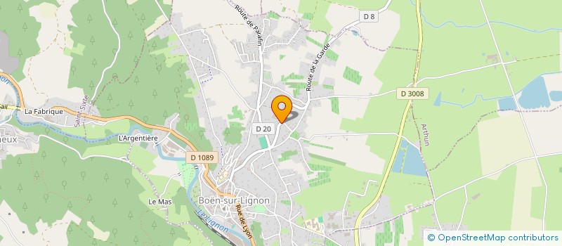 localisation de l'entreprise SCI MAGAU  MARCOUX